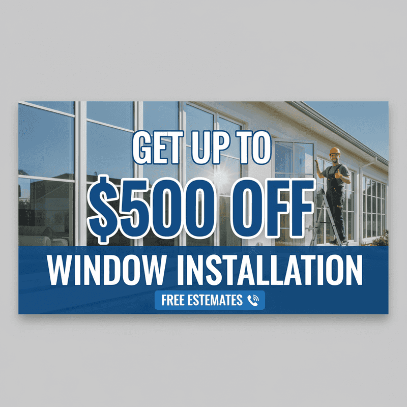 Professional window installation